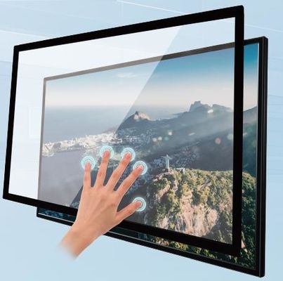 iBoard OEM Boyutu 19-200 İnç Kızılötesi Çoklu Dokunmatik Çerçeve Dokunmatik Kiosk 8ms 20 Temas Noktası