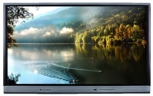 İşbirliği öğretimi için kızılötesi dokunma teknolojisi Eğitim Etkileşimli Düz Panel Ekranı