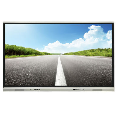 75 "LED Etkileşimli Beyaz Tahta Kızılötesi Dokunmatik Android Windows İkili Sistem