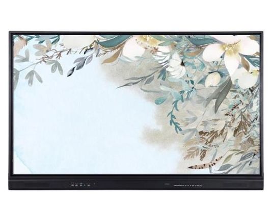 İş Toplantısı İçin 75 "LCD Akıllı Tahta Parmak Kızılötesi Dokunmatik