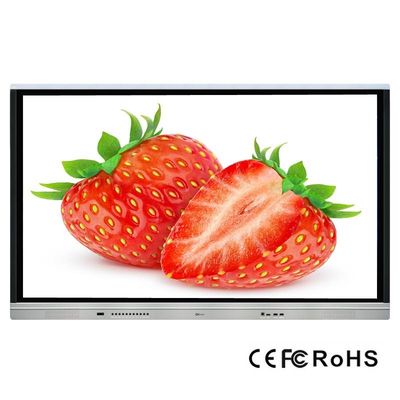 3840x2160 Etkileşimli Dokunmatik Ekranlı Monitör, Alüminyum Çerçeve, Kızılötesi, Eğitim İçin