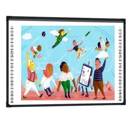 92 İnç IR Etkileşimli Beyaz Tahta Eğitim Akıllı Sınıf beyaz tahtası