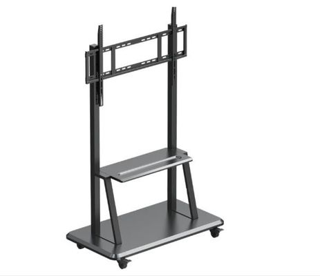 Mobil TV Duvar Montajı Yükseklik Düzenleme TV Arabası TV Brackets Trolly Stand 65 "-86" Profesyonel Tam Hareket