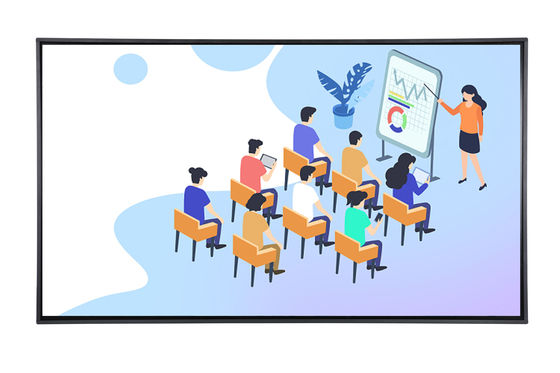 Android 8 OS Lcd Etkileşimli Beyaz Tahta RS232 Wifi Akıllı Tahta