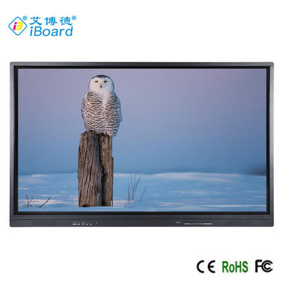 iBoard 75 Inch 50 Dokunma Noktası Etkileşimli Düz Panel Akıllı Dokunma Ekranı Dijital Etkileşimli Tahtalar Okul Öğretimi Akıllı Tahta