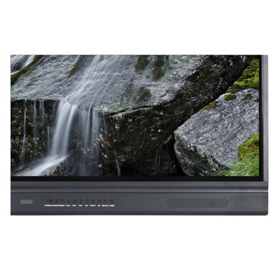 65 İnç LED İnteraktif Beyaz Tahta, Android Akıllı Düz Panel 20/40 Dokunmatik Nokta Kızılötesi Siyah Renk