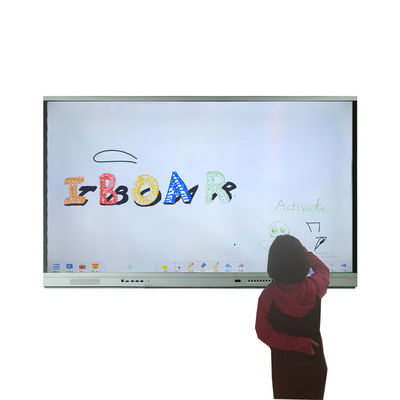 Android 9.0 4K LCD Akıllı Kart 350cd / m2 32768 * 32768 çözünürlük