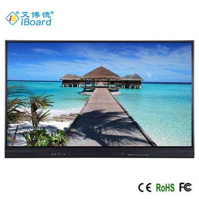 iBoard LCD Etkileşimli Beyaz Tahta Etkileşimli Panel Android 11 86 İnç Kamera Seçeneği