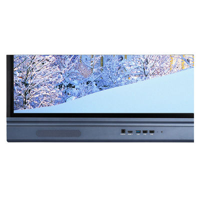 4k İnteraktif Panel, 86'' Led Akıllı Tahta, Alüminyum Çerçeve 350cd/m2 OPS Yuvası