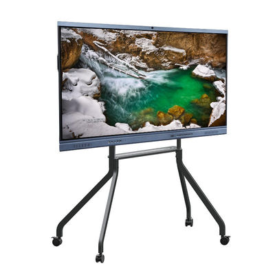 98 '' LED Etkileşimli Beyaz Tahta, Sınıf Android 11 Dahili Kamera için FCC Ekran Dokunmatik LED TV