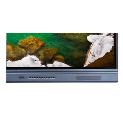 98 '' LED Etkileşimli Beyaz Tahta, Sınıf Android 11 Dahili Kamera için FCC Ekran Dokunmatik LED TV