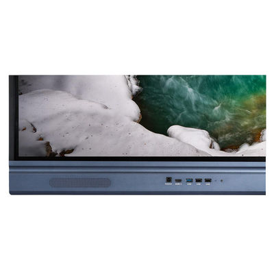 98 '' LED Etkileşimli Beyaz Tahta, Sınıf Android 11 Dahili Kamera için FCC Ekran Dokunmatik LED TV