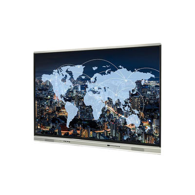 75 İnç Etkileşimli Dokunmatik Ekran Beyaz Tahta 1651x929mm, Android8.0, Siyah ve Gümüş