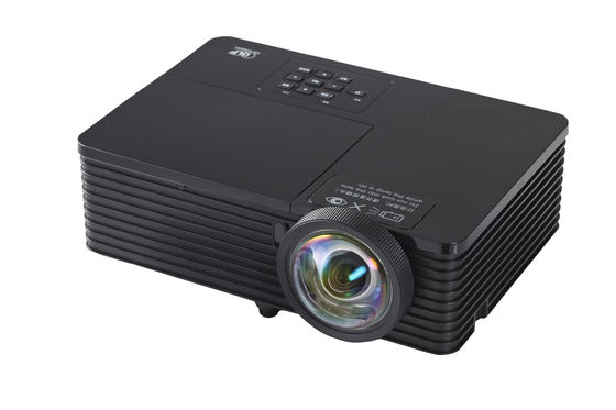 Lazer DLP taşınabilir projektör Kısa Atış Kızılötesi Beyaz Tahta Çoklu Dokunmatik Akıllı Tahta Android PC 4K projektörü ile çalışmak
