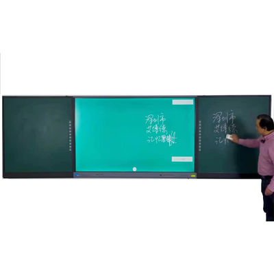 75 86 inç 4K Eğitim Aletleri Dokunmatik Ekran En İyi Akıllı Tahta Bağlantılı LCD Akıllı Blackboard