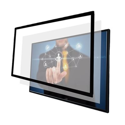21-300 İnç 25ms Kızılötesi Dokunmatik Çerçeve Yerleşimi USB Bağlantısı Özel Boyut