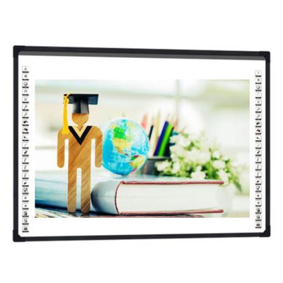85'' Optik İnteraktif Beyaz Tahta Sınıf İnteraktif tahtaları için Parmak Dokunmalı Beyaz Tahta