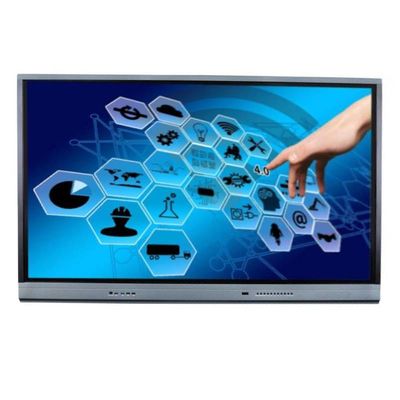 İşbirliği öğretimi için kızılötesi dokunma teknolojisi Eğitim Etkileşimli Düz Panel Ekranı