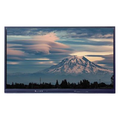 Alüminyum Alaşımlı Çerçeveyi Öğretmek İçin LED 75 '' Akıllı Etkileşimli Panel