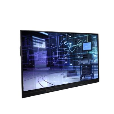 10 Dokunma Noktasını Öğretmek İçin 32G 75 İnç İnteraktif Beyaz Tahta