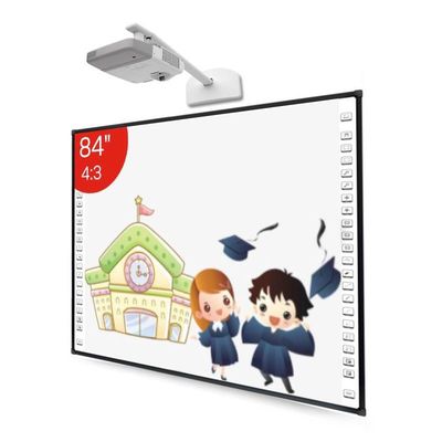Sınıflar İçin 84 '' Kızılötesi İnteraktif Beyaz Tahta 32768 * 32768