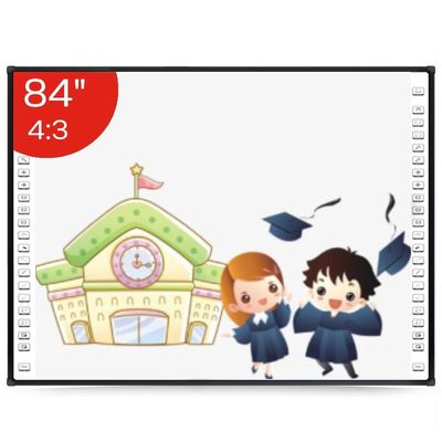 Sınıflar İçin 84 '' Kızılötesi İnteraktif Beyaz Tahta 32768 * 32768