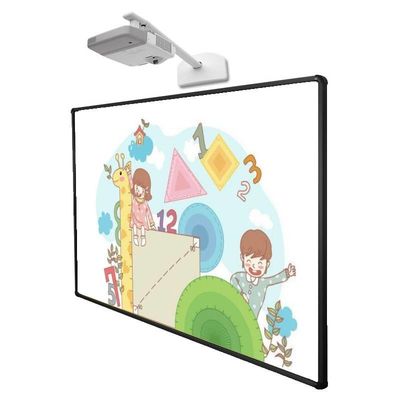 Okul için 32768 * 32768 IR Etkileşimli Beyaz Tahta 10 Noktalı Dokunmatik