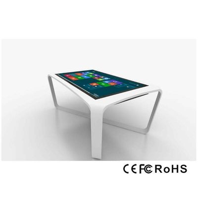 CE FCC LED Kiosk Ekranı İnteraktif Dijital İşaret Pencere Sistemi İş Reklamı için