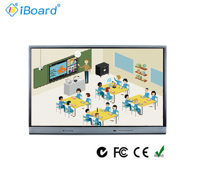 55 Inch 65 Inch 75 Inch 86 Inch LED Akıllı Ekran Sınıf İçin Çevrimiçi Eğlenceli Düz Panel