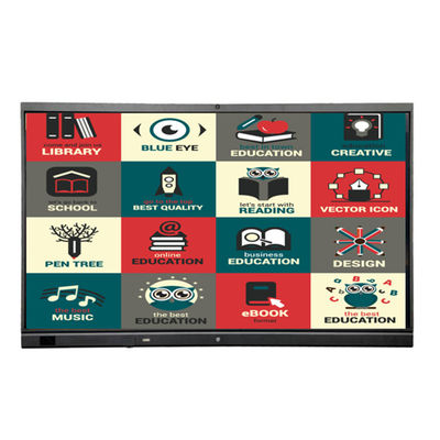 86 İnç Etkileşimli Çoklu Dokunmatik Beyaz Tahta Akıllı Tahta IFPD IWB (sınıf ofisi için)