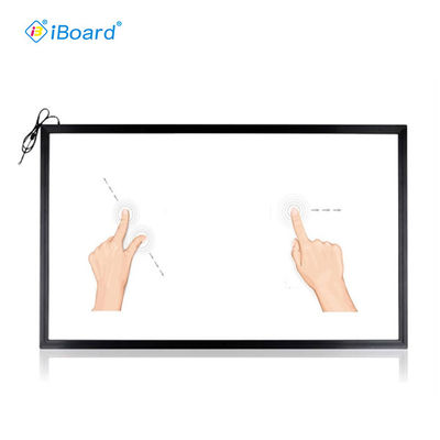 Monitör Kiosk için 55 '' Kızılötesi USB Çoklu Dokunmatik Dönüşüm Bindirme Çerçeve IR Dokunmatik Ekran Çerçevesi
