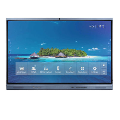 SECAM 86in Hepsi Bir Arada İnteraktif Beyaz Tahta 20 Nokta Dokunmatik 450cd/M2