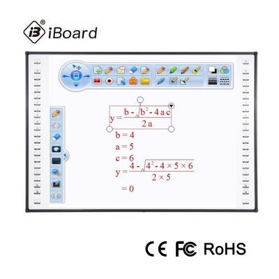 86 Inch Interactive Whiteboard Smart TV Monitörler Projectorlu Okul Tablosu