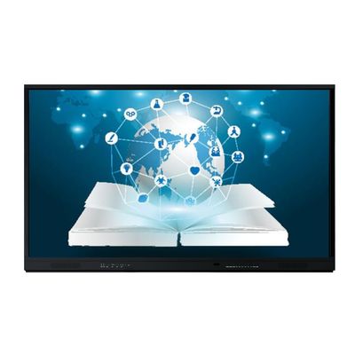 3840*2160 LCD Öğretim Tahtası 5ms Etkileşimli Dokunmatik Tahta Windows Linux İşletme veya Okul Eğitimi İçin Kızılötesi