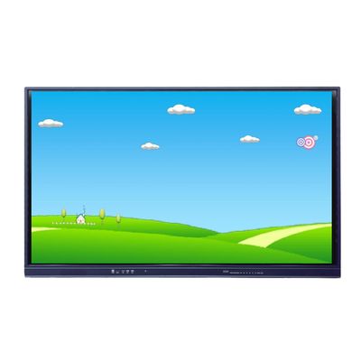 Android 11 86 İnç Etkileşimli Düz Panel Çoklu Dokunmatik LED Ekran 4K