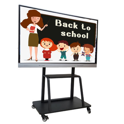 IBOARD 55" 65" 75" 86" 98" IR Dokunmatik Ekran LED Akıllı Tahta Toplantı ve Okul İçin Etkileşimli Tahta