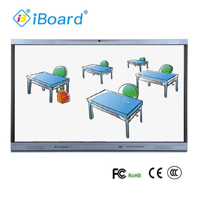 Sınıf için IBoard FCC CE CB 65in Akıllı Etkileşimli Beyaz Tahta Android 9
