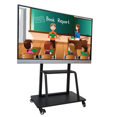 IBOARD 55" 65" 75" 86" 98" IR Dokunmatik Ekran LED Akıllı Tahta Toplantı ve Okul İçin Etkileşimli Tahta