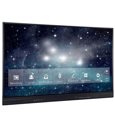 55 65 75 86 98 110 Inch 4K Ultra HD Interactive Flat Panel Digital Smart Whiteboard Multi Touch Screen Okul için