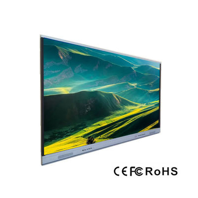 55 '' IR Etkileşimli Dokunmatik Panel Dijital Kart 4K HD Çok Fonksiyonlu Android 11.0 TV Dokunmatik Ekran