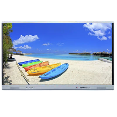 55 65 75 86 98 110 Inch 4K Ultra HD Interactive Flat Panel Digital Smart Whiteboard Multi Touch Screen Okul için