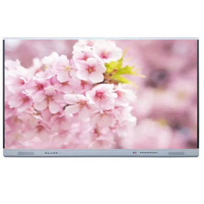4K LED Etkileşimli Akıllı Tahta 65 inç Android 8 Sistemi, Alüminyum Çerçeve, Destek OPS
