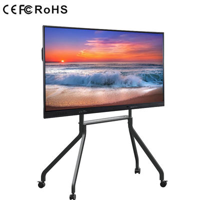 Eğitim için IR LED İnteraktif Beyaz Tahta 75 &#39;&#39; İnteraktif LCD Düz Panel Dokunmatik Monitör
