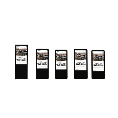 Yeni Tasarım Çoklu Dokunmatik A tipi LCD Panel Led Dijital Ekran Kiosk Reklam için Dokunmatik Ekran Kiosk
