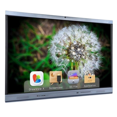 Android 11 IR Etkileşimli Beyaz Tahta 65 75 86 inç YL Serisi Düz Panel Ekran USB Bağlantı Noktası Çocuklar İçin OTA Çoklu Dokunma Noktaları