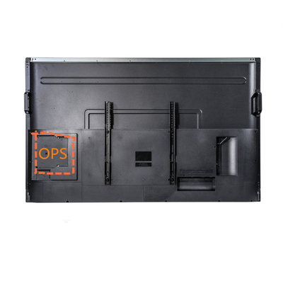 IBoard Taşınabilir Etkileşimli Düz Panel Siyah Mini Dahili OPS I7 I5 Nesil Intel Core