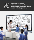 IR LED Interactive Smart Board, 75'' Interactive Flat Panel For Education Camera Optional