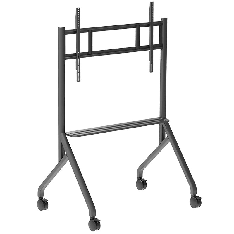 Mobil TV Duvar Montajı Yükseklik Düzenleme TV Arabası TV Brackets Trolly Stand 65 "-86" Profesyonel Tam Hareket