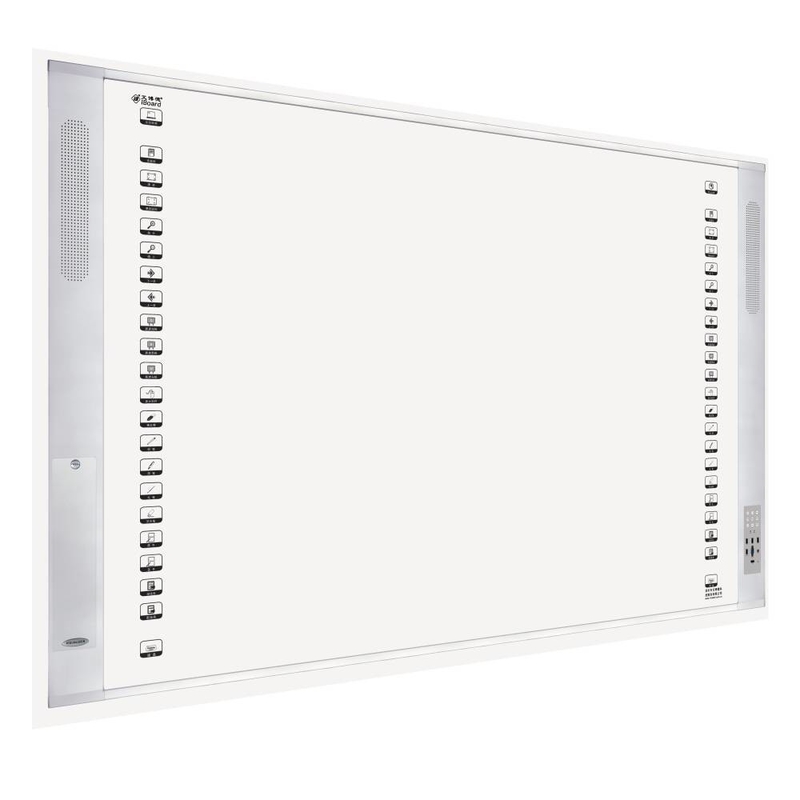 Android 12 Iboard Interactive Whiteboard with 10/20 Points Multi-Touch Function Win PC Hoparlörü Okul Eğitimi İçine Yapılmış