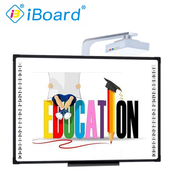 Üniversite ofis merkezi için Kızılötesi Dokunma Teknolojisi ve Seçmeli Projector PC ile Yüksek IR Etkileşimli Whiteboard